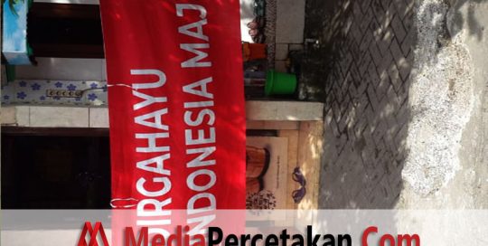 Cetak Umbulumbul Spanduk Kain Surabaya - Dinas Sosial Jawa Timur